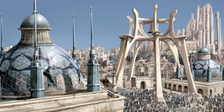 Illustration for article titled Game of Thrones concept art provides a raven's eye view of Westeros and beyond